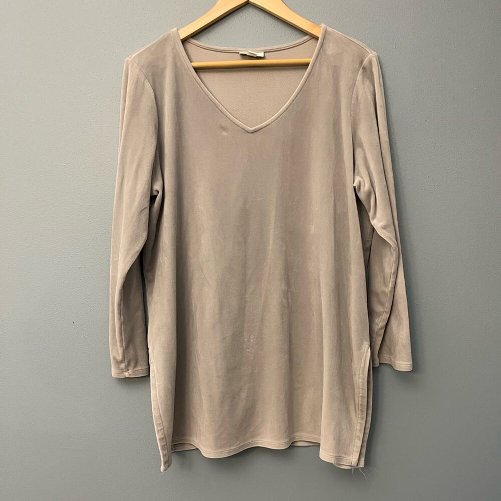 J. Jill Pure Jill Velour Tunic